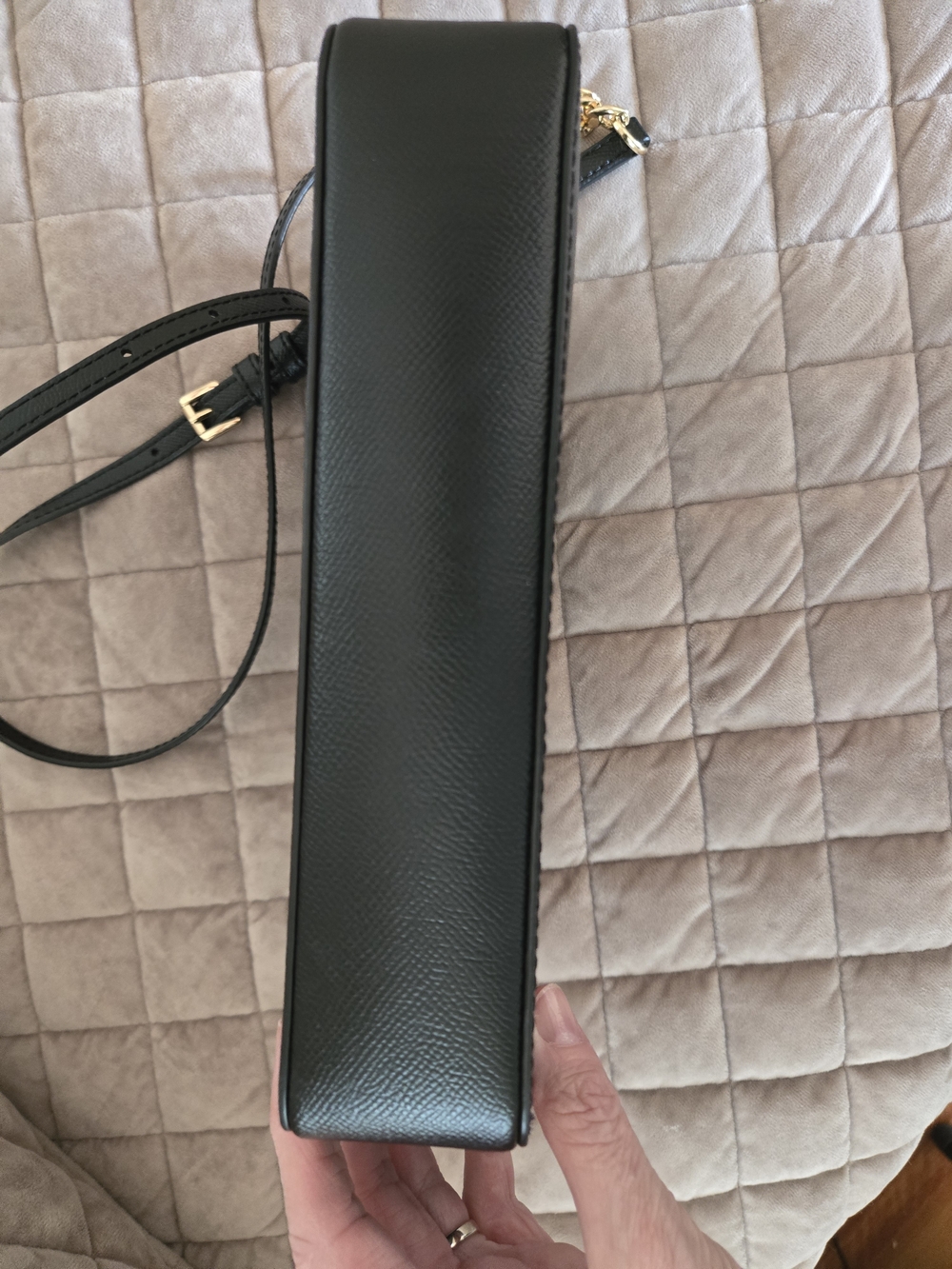Michael Kors Jet Set Travel Black Saffiano Leather Crossbody - Picture 16 of 16